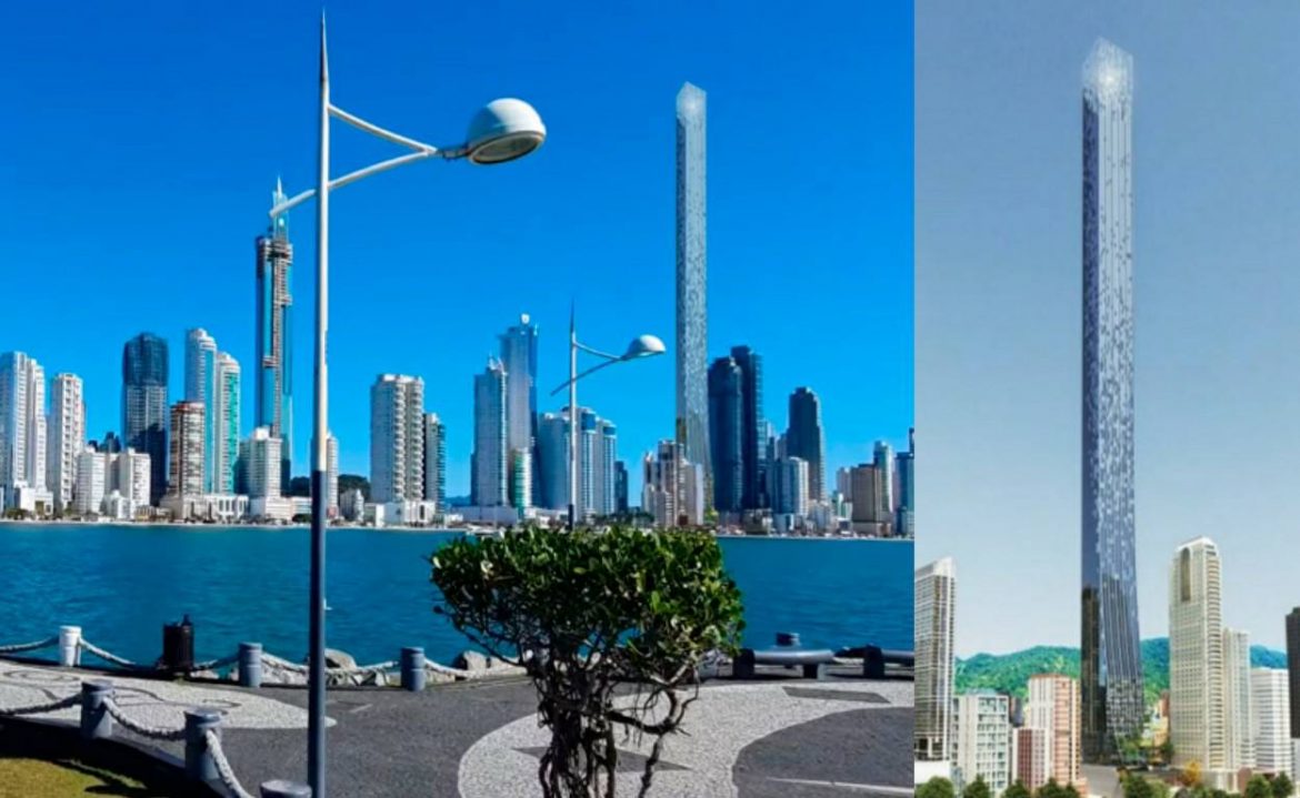 Triumph Tower, o futuro prédio residencial mais alto do mundo,  aguarda aprovação da prefeitura para ser construído em Balneário Camboriú